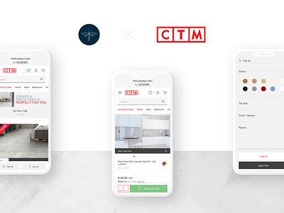 CTM Mobile - 1 design mobile ui