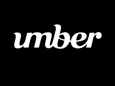 umber logotype caligraphy design font lettering letters logga logo logotype minimalistic typographic typorgraphy