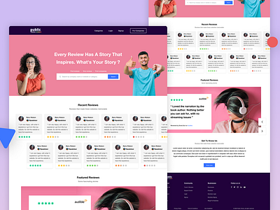 Review Landing Page