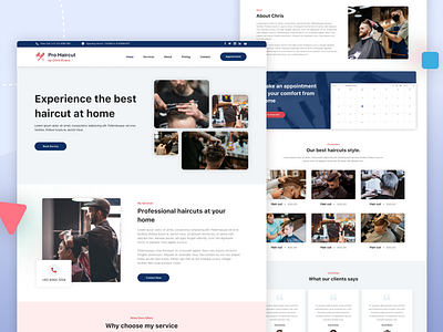 Haircut Professional Website