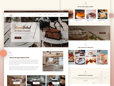 Home Baker Website