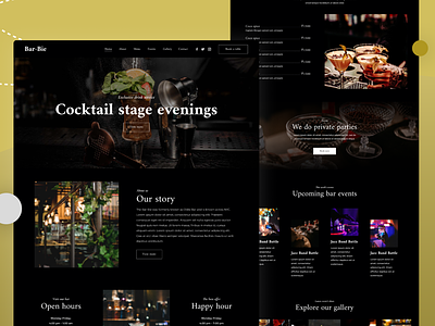 Bar Website