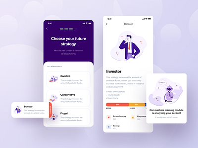 Financial App Strategy by Alexandr Kotelevets on Dribbble