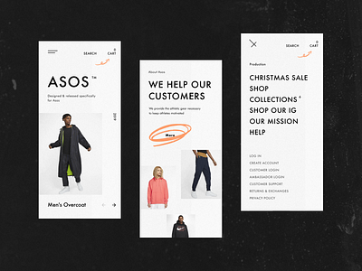 Asos - concept website