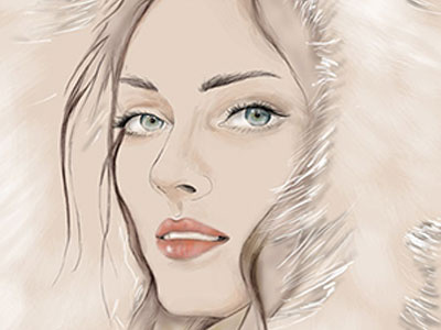 Snow White illustration art digital fashion illustration painting snow white