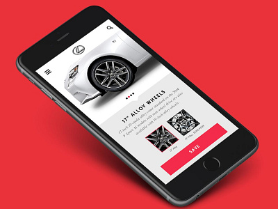 Lexus.com app automotive branding design interaction design lexus mobile product design prototyping responsive design ui user experience ux web design wireframing