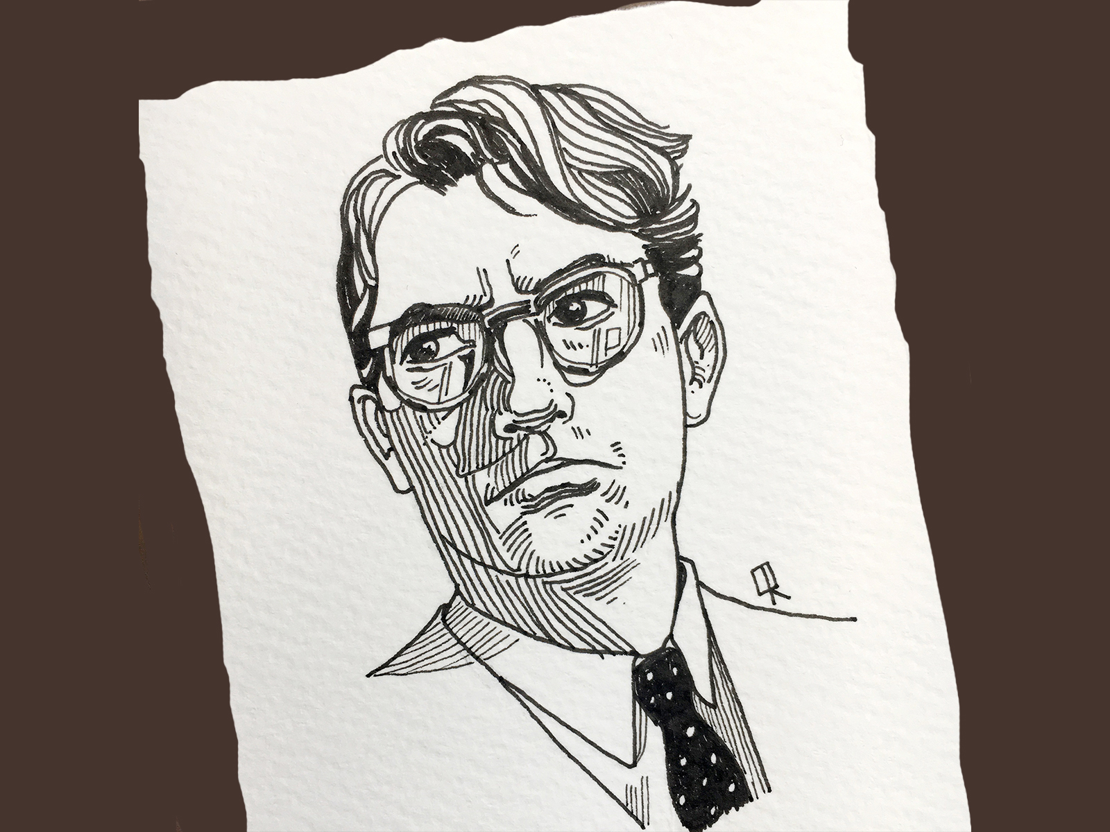 Atticus Finch by Qamar Ramzan on Dribbble