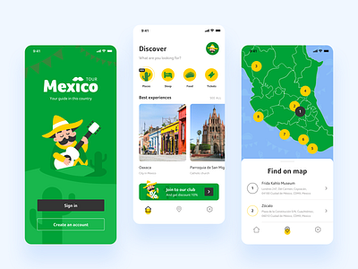 Traveling App for Mexico