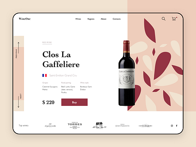 Website for wine shop cart design designs e commerce minimal product shop sketch typography ui ux vector web design wine