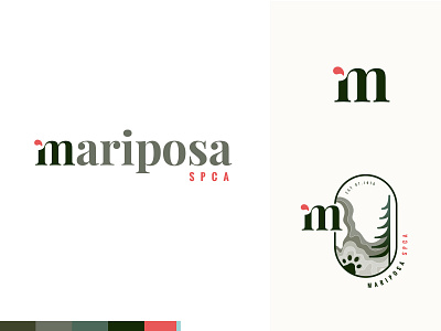 Logo + Branding | Mariposa SPCA badge design badge logo branding design epicurrence graphic design identity illustration logo logo design non profit non profit nonprofit typogaphy vector