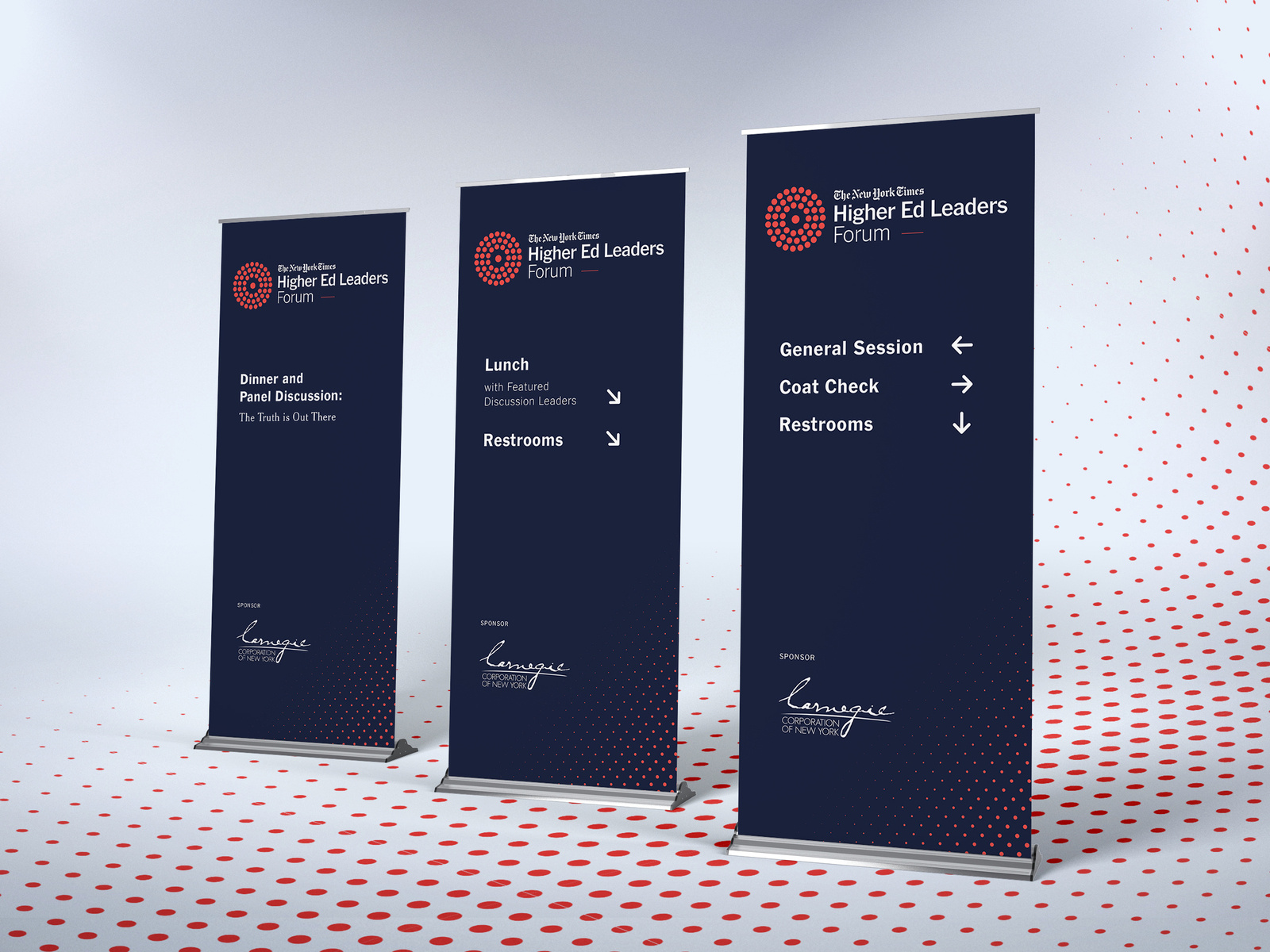 New York Times Event Signage by Taylor Dunham on Dribbble