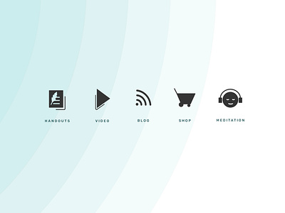 Simplifed Icon set for Conscious Leadership Group