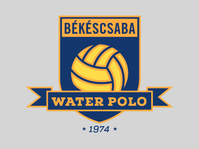 water polo | bekescsaba ball logo sport water polo