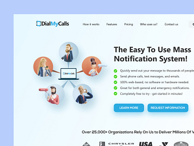 DialMyCalls Website Refresh