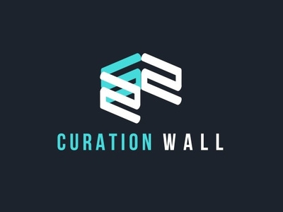 Curation Wall branding design illustrator logo old logo website