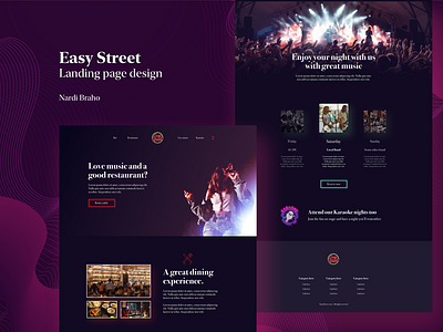 Easy Street Landing Page Design