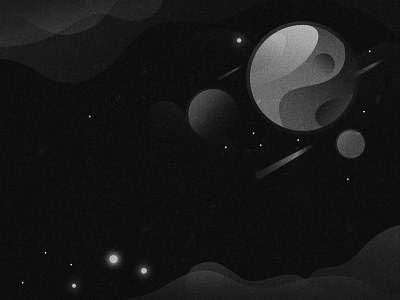 Sp.1.2 grain illustration illustrationart illustrator planet simple space stars