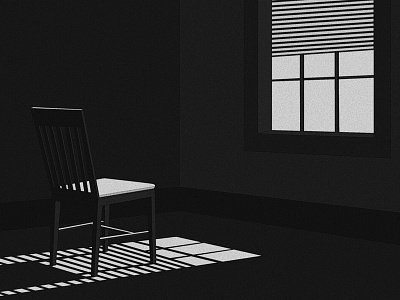 Lonely chair pt.2 chair grain illustration illustrationart illustrator simple vector