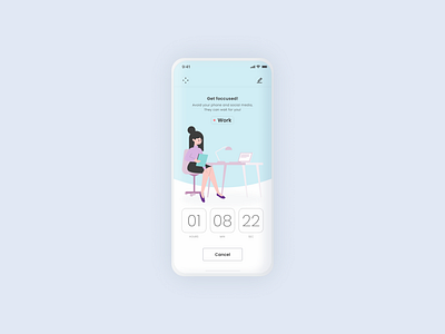 Countdown timer | Focus App