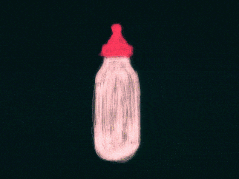 0202 2d animation 2d art animation babybottle design motion design