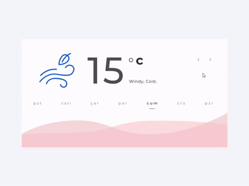 Weather Widget Freebie by Oğuz bülbül on Dribbble