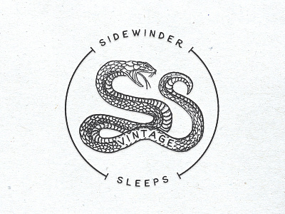 Sidewinder Sleeps Vintage Logo