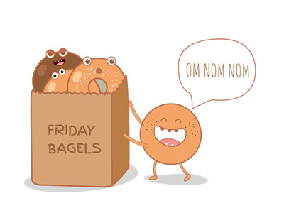 Bagel Illustration