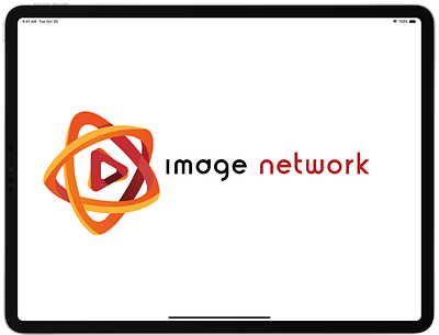 Image Network Logo app branding coloring drawing icon illustration logo ui ux vector