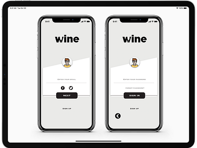 Wine App Login