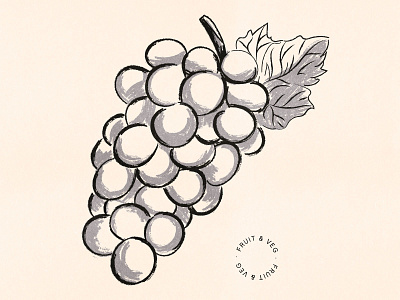 Grapes drawing food fruit fruit illustration grapes illustration leaves market supermarket texture vegetables vine wine