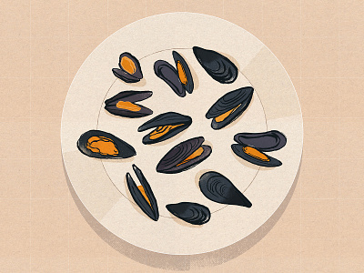 Plate of Mussels