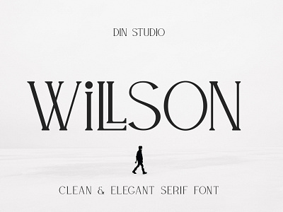 Willson Clean Serif Font abstract alphabet art clean design elegant font graphic isolated modern serif sign simple style symbol type typeface typographic typography vector