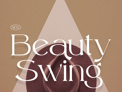 Beauty Swing - Modern serif font branding design font fonts illustration logo logo type typography ui vector