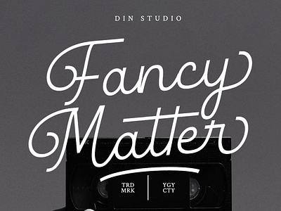 Fancy Matter- Script Font