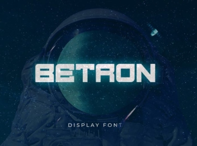 BETRON - Display fonts branding design display fonts font fonts icon illustration logo logo type typography