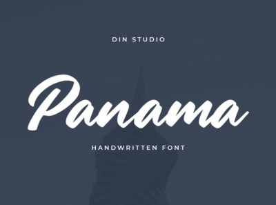 Panama - Handwritten font branding font fonts hand lettering handlettering handwritten lettering logo type natural script typography