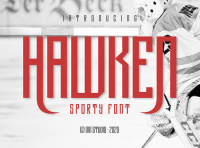 Hawken - Sporty Font branding design font fonts game logo logo type sporty typography
