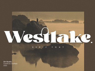 Westlake - Unique serif font branding design font fonts icon logo logo type modern font serif font typography