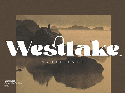 Westlake -  Unique serif font