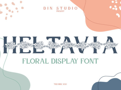 Heltavia - Beautiful monogram font