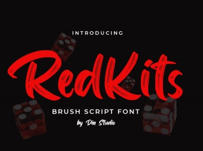 RedKits - Natural Brush Font