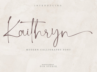 Kaithryn - Handwritten Font branding fonts handlettering handwritten lettering natural font script script font signature font signature logo