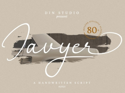 Javyer - Natural Script Font