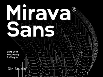Mirava Sans - Sans Serif Font Family branding design family family fonts font fonts logo logo type modern font sans sans serif sans serif font typography