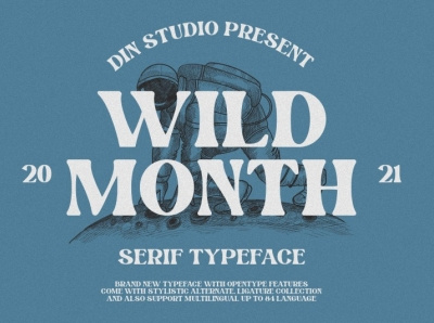 WILD WOLD - A New Serif Font