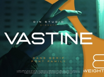 VASTINE - Sans serif font family