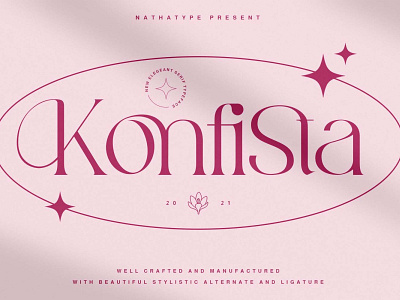 Konfista - Serif Font branding design font fonts logo logo type typography