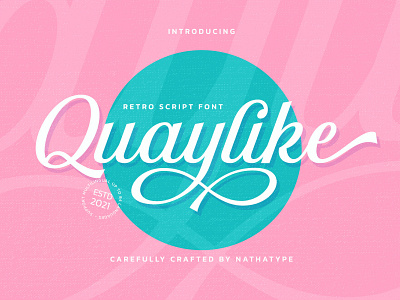 Quaylike - Handwritten Font branding design font fonts logo logo type typography ui