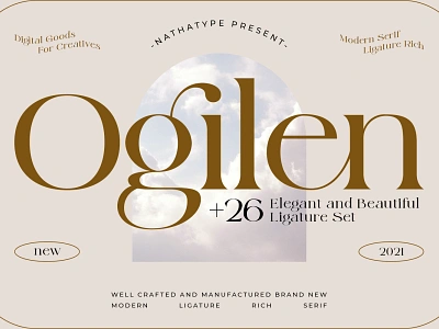 Ogilen - Script Font branding design font fonts logo logo type typography ui