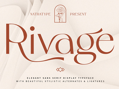 Rivage - Sans Serif Font branding design font fonts logo logo type typography ui